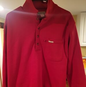 Vintage WeatherMan Men's Red Shirt